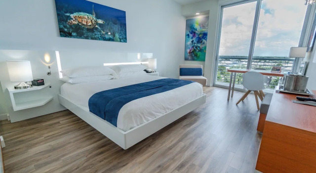 Двухместный люкс Marina Bay с балконом Maritime Hotel Fort Lauderdale Airport & Cruiseport
