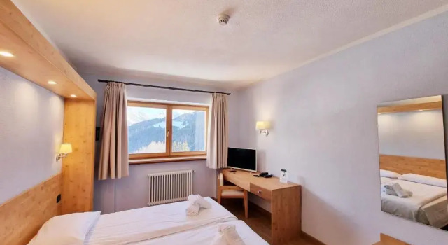 Двухместный номер Standard с видом на горы Hotel San Carlo, tra Bormio e Livigno