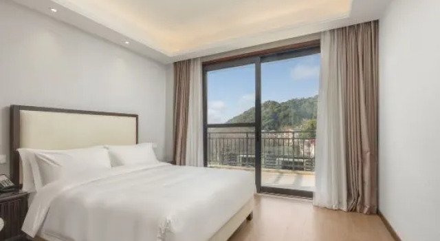 Семейный люкс Deluxe с 2 комнатами с балконом Lushan Maison New Century Resort Hotel