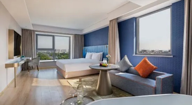 Люкс Manxin Hotel Yancheng Economic Development Zone