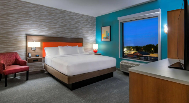 Двухместный люкс c 1 комнатой Home2 Suites by Hilton Omaha I-80 at 72nd Street, NE