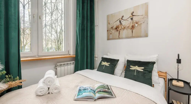 Lumina stylish 2-room apart in Warsaw, Varaa Huoneisto Varsova Masovia