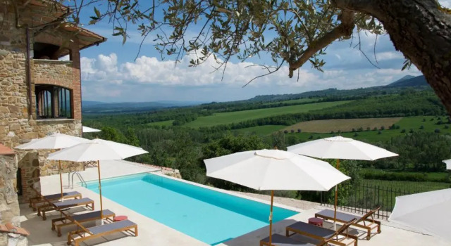 Двухместный номер Standard с видом на бассейн Casa M Tuscany