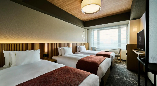 Трёхместный номер The Royal Park Hotel Kyoto Umekoji