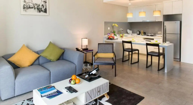 Апартаменты Superior c 1 комнатой Novotel Living Saigon South