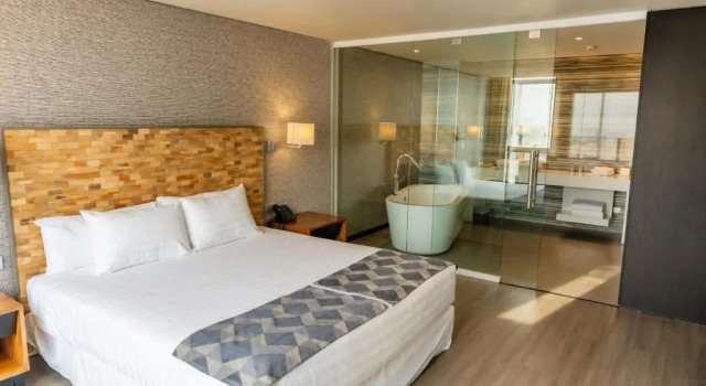 Люкс Premium с видом на море Hotel Terrado Cavancha