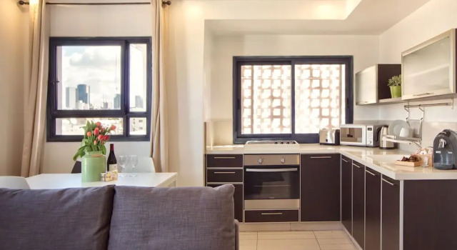 Номер Standard Пентхаус с 3 комнатами с балконом Shenkin Vilmar Apartments