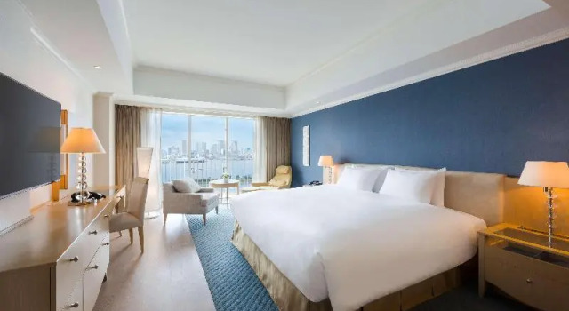 Двухместный номер Premium Deluxe Hilton Tokyo Odaiba