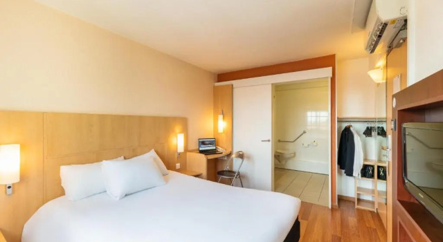 Двухместный номер B&B HOTEL Lyon Eurexpo Bron