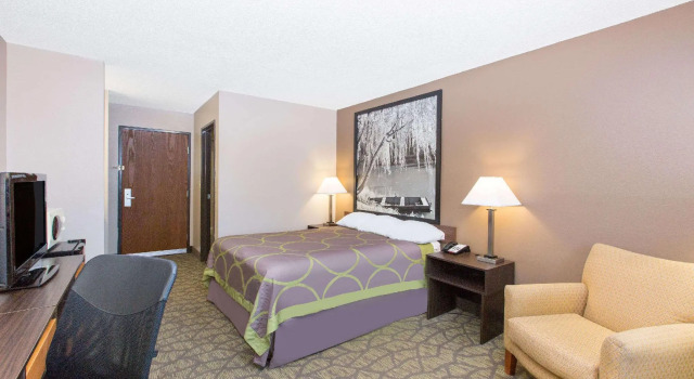 Standard Kahden hengen huone Super 8 by Wyndham Belleville