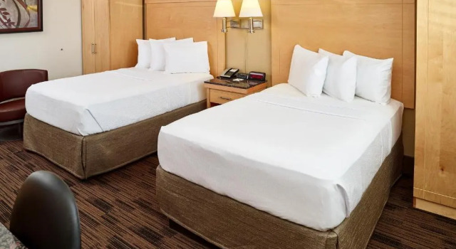Четырёхместный номер Standard с видом на озеро LivINN Hotel St. Paul – I-94 – East 3M Area