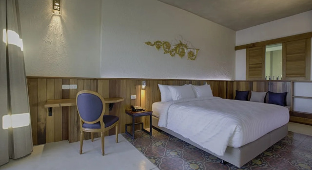 Номер Standard с видом на сад Natee The Riverfront Hotel Kanchanaburi