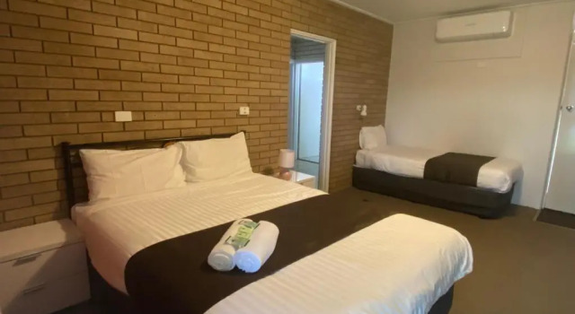 Семейный номер Standard с видом на сад Warrina Inn Wodonga CBD