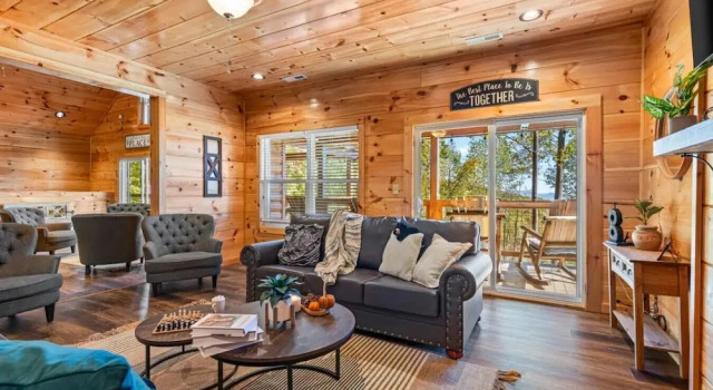 The Great Smoky Haven, Buchen Sie Ferienhaus Villen in Bluff Mountain, Villa