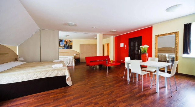 Aparthotel Autosole Riga, Rezerwuj Apartamentowiec hotelowy Hotele w Riga z parkingiem, Parking