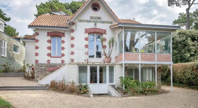 Les charmes d’une vraie villa balnéaire à Pornichet