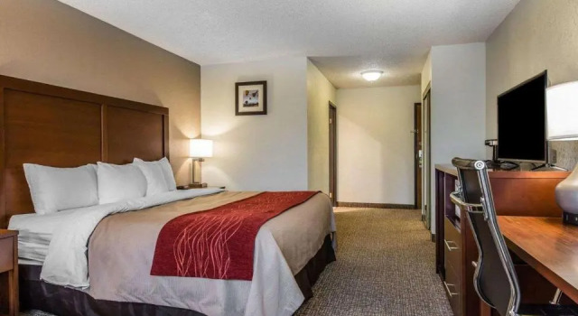 Люкс с видом на город Comfort Inn Yreka I-5