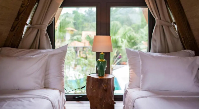 Семейный номер Standard Дуплекс с панорамным видом Khách xá Bái Đính - Bai Dinh Guest House