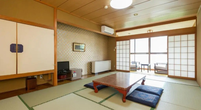 Номер Japanese-Style с видом на реку kinugawaonsen Fukumatsu