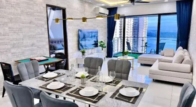 Full Sea View Country Garden Danga Bay 11-13pax, Boek Hotel Johor Bahru Johor