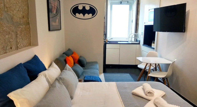 Студия Ribeira Cinema Apartments