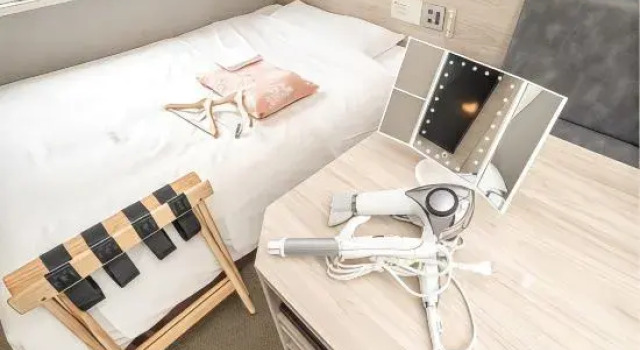 Кровать в общем номере (женский номер) Super Hotel Tokyo JR Kamata Nishiguchi