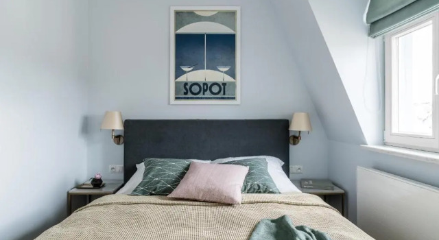 Студия с балконом Sanhaus Apartments - PARKOWA 44 - wyjątkowe apartamenty 2 minuty od plaży