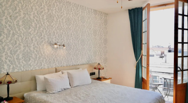 Двухместный номер Comfort с балконом и с видом на сад Privat Hotel Liberty Sitges
