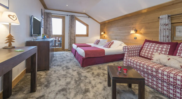 Номер Superior с балконом Hotel La Chaudanne