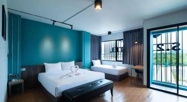 Трёхместный номер Deluxe S.22 Hotel Suratthani