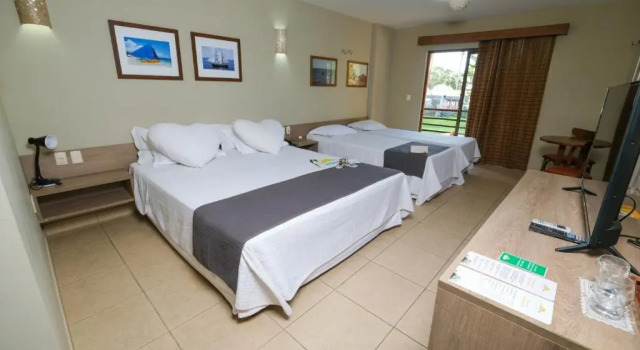 Люкс с видом на море Carnaubinha Praia Resort
