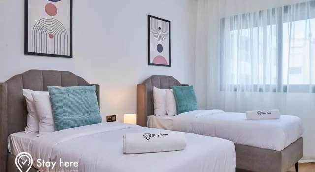 Апартаменты Deluxe StayHere Rabat - Hay Riad Residential Living