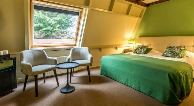 Номер Standard с балконом и с красивым видом из окна Hostellerie Schuddebeurs