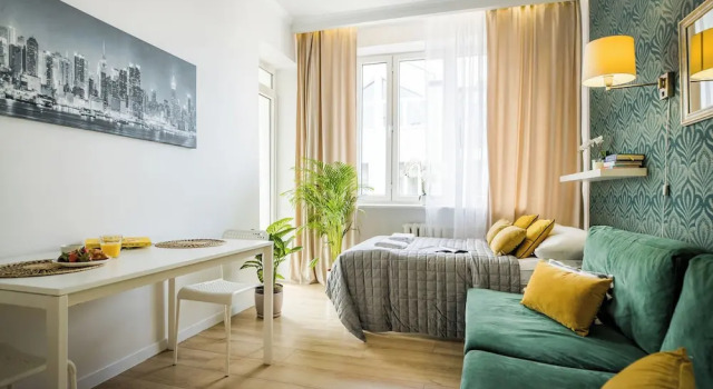 UnitApartments Studio Warszawa Zachodnia - blisko komunikacji lotnisko Chopina Blue City MGR, Забронировать Апартаменты/квартира Апартаменты Варшавы, рядом с Станция Варшава Западная, Апартаменты/квартира