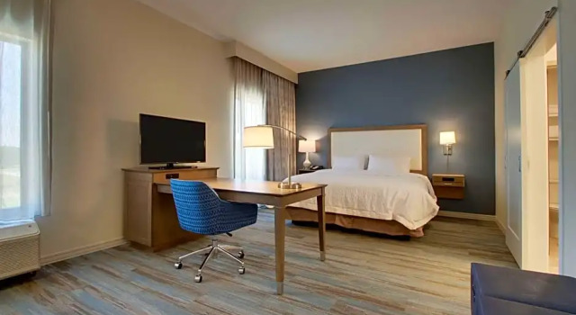 Двухместный люкс Hampton Inn Sneads Ferry Topsail Beach