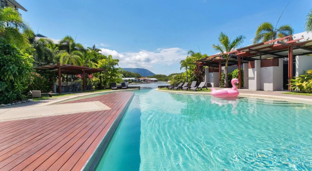 Blue Lagoon Lakeside Studio, Prenota Appartamento Hotel a Queensland con parcheggio, Parcheggio
