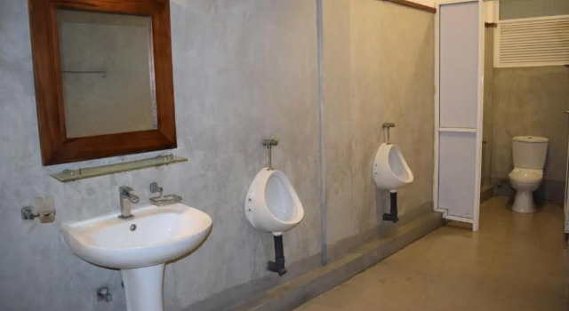 Кровать в общем номере Nil Diya Beach Resort