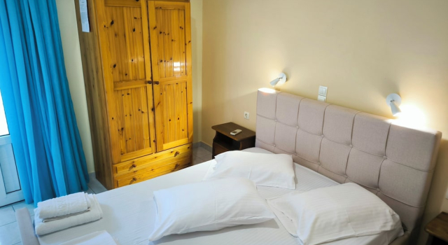 Двухместный номер Standard с балконом и с видом на море Aggelika Apartments