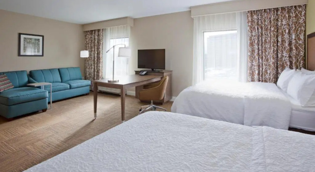 Четырёхместный люкс Hampton Inn Minneapolis Bloomington West