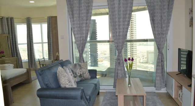 Студия BRK - Modern studio with balcony IN JLT