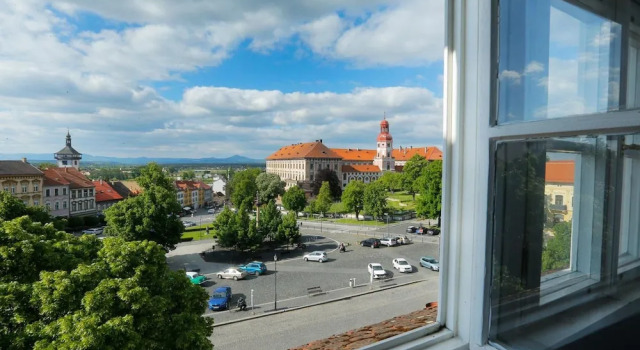 Одноместный номер Standard с балконом и с видом на город Hotel Magnolia