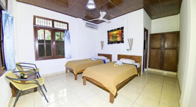 Двухместный номер Superior с красивым видом из окна Matahari Tulamben Guesthouse