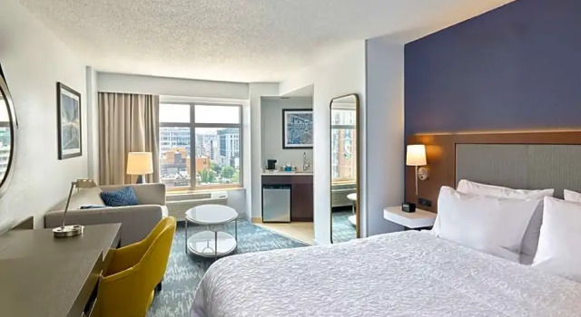 Двухместная студия Hampton Inn Washington DC - Convention Center