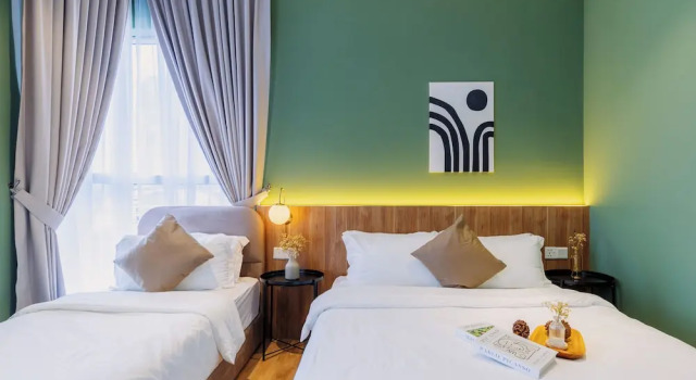 Апартаменты Deluxe NaiBnB in Quill Residences