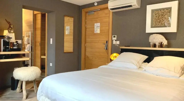 Standart çift kişilik oda Hostellerie La Cheneaudière