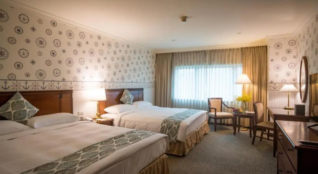Четырёхместный номер Standard с видом на гавань Evergreen Laurel Hotel - Keelung