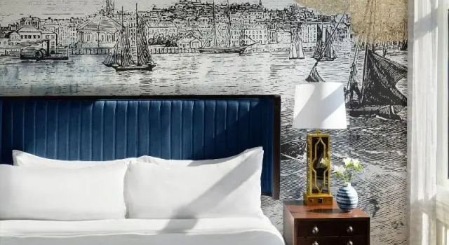 Двухместный люкс Marriott Vacation Club® at Custom House, Boston  