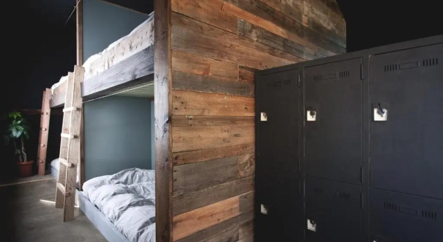 Кровать в общем номере kagelow Mt.Fuji Hostel Kawaguchiko