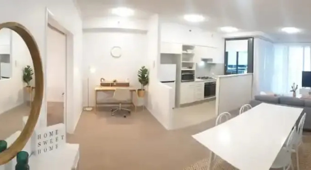 Open 1 Bedroom Apartment in Brisbane City, Забронировать Апартаменты/квартира Брисбен Brisbane Region, рядом с Паромный терминал South Bank