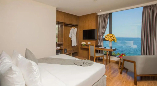 Двухместный номер Deluxe с видом на море DTX Hotel Nha Trang